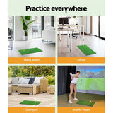 NNEDSZ Golf Hitting Mat Portable Driving Range Practice Training Aid 60x30cm