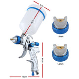 NNEDSZ HVLP Air Spray Gun Gravity Feed Cup Nozzles Included