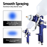 NNEDSZ 2PC HVLP Air Spray Gun Gravity Feed Cup Nozzles Included