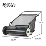 NNEMB Push Lawn Sweeper, 26' Wide Leaf and Grass Clipping Collector