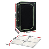 NNEDSZ Greenfingers Grow Tent Light Kit 100x100x200CM 4500W LED Full Spectrum