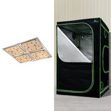 NNEDSZ Greenfingers Grow Tent Light Kit 100x100x200CM 4500W LED Full Spectrum
