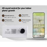 NNEDSZ Greenfingers Grow Tent Light Kit 120x120x200CM 2200W LED Full Spectrum