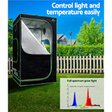 NNEDSZ Greenfingers Grow Tent Light Kit 120x120x200CM 4500W LED Full Spectrum