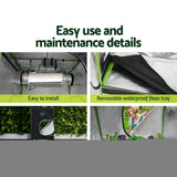 NNEDSZ Greenfingers Grow Tent Light Kit 120x120x200CM 4500W LED Full Spectrum