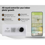 NNEDSZ Greenfingers Grow Tent Light Kit 120x120x200CM 4500W LED Full Spectrum