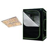 NNEDSZ Greenfingers Grow Tent Light Kit 150x150x200CM 4500W LED Full Spectrum
