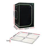 NNEDSZ Greenfingers Grow Tent Light Kit 150x150x200CM 4500W LED Full Spectrum