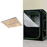 NNEDSZ Greenfingers Grow Tent Light Kit 150x150x200CM 4500W LED Full Spectrum