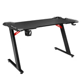 NNEDSZ Artiss Gaming Desk Computer Desks LED Light 120CM