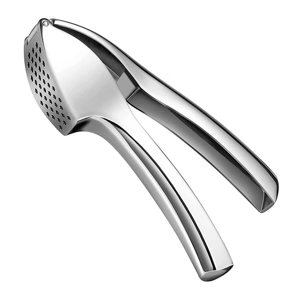NNEOBA Stainless Steel Garlic Press – Effortless Garlic Mincer & Crusher