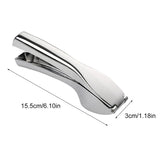 NNEOBA Stainless Steel Garlic Press – Effortless Garlic Mincer & Crusher