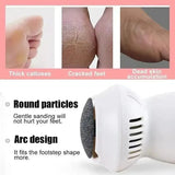 NNEOBA Rechargeable Electric Foot Polisher for Callus Removal