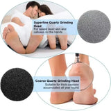 NNEOBA Rechargeable Electric Foot Polisher for Callus Removal