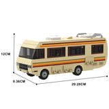 NNEOBA Breaking Bad RV Model Building Kit  (734 PCS)