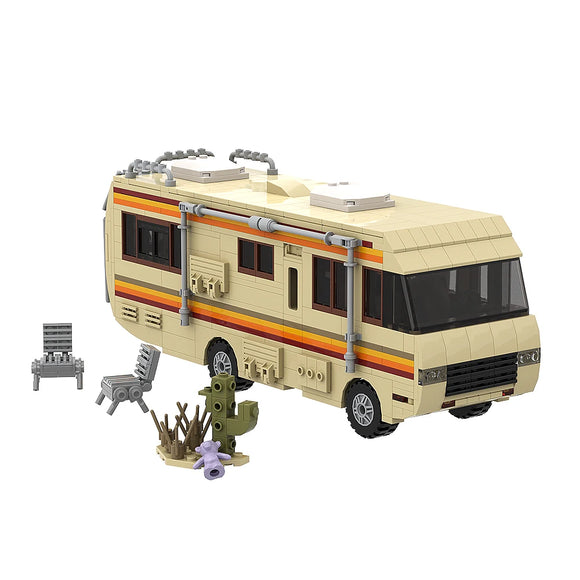 NNEOBA Breaking Bad RV Model Building Kit  (734 PCS)