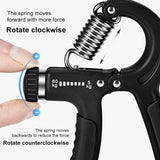 NNEOBA Adjustable Grip Strengthener 5-60KG Hand Exerciser