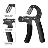 NNEOBA Adjustable Grip Strengthener 5-60KG Hand Exerciser