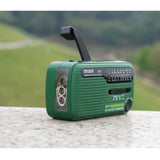NNEOBA Emergency Solar Radio with Flashlight Green
