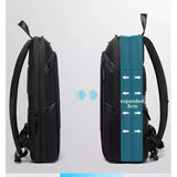 NNEOBA Expandable 15.6 Laptop Backpack Black