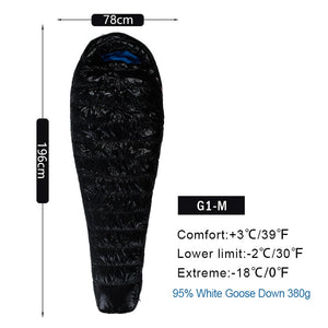 NNEOBA Mummy Camping Sleeping Bag