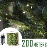 200M 2000 LED Fairy String Lights