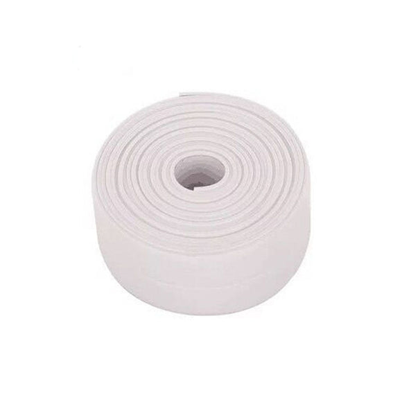 NNEOBA Bathroom Shower Sink Bath Sealing Strip Tape White
