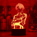 NNEOBA Acrylic Table Lamp Anime Attack on Titan for Home Room Decor Light Cool Kid Child Gift Manga AOT Night Light Attack on titan