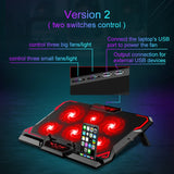 NNEOBA 17inch Gaming Laptop Cooler Six Fan