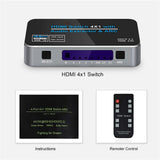 NNEOBA 4K HDMI Switch & ARC Audio Extractor