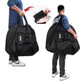 NNEOBA 20-Inch Waterproof Bike Carrying Bag PU Storage Bag Black