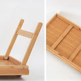 NNEOBA Foldable Laptop Stand & Breakfast Tray - Cozy Bedroom Desk