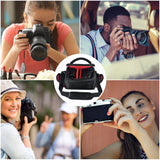 NNEOBA Digital Camera Shoulder Bag Dustproof Black