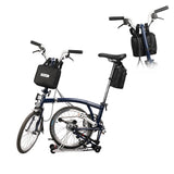 NNEOBA 20-Inch Waterproof Bike Carrying Bag PU Storage Bag Black