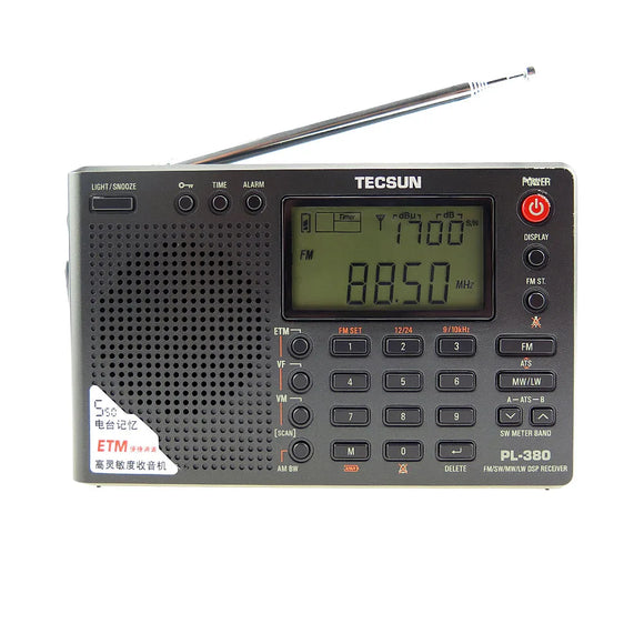 NNEOBA Full Band Digital Portable Radio Black
