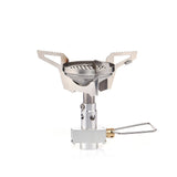 NNEOBA Camping Gas Mini Backpack Stove Silver