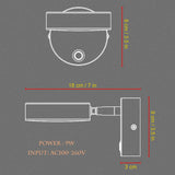 NNEOBA Versatile LED Wall Lamps