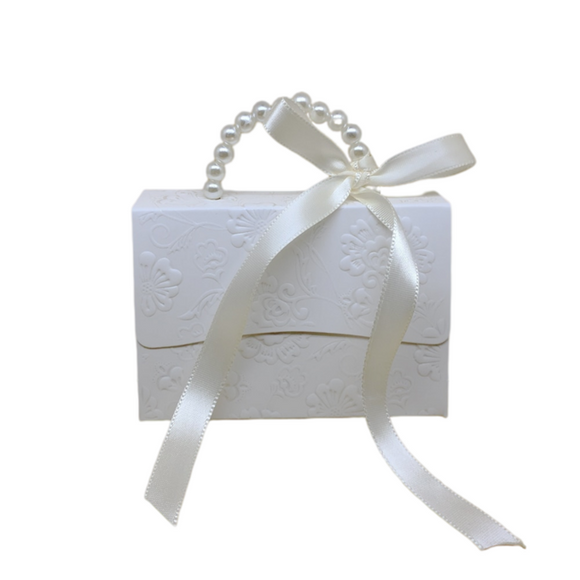NNEOBA 10pcs/lot Portable Party Wedding Favor Gift Boxes Chocolate Treat Candy Gift Bag Baby Shower Birthday Party Decoration