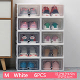 NNEOBA Transparent Shoe Storage Organizer