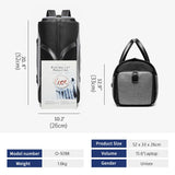 NNEOBA Waterproof Travel Duffel Bag Grey
