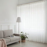 NNEOBA White Tulle Curtains