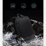 NNEOBA Expandable 15.6 Laptop Backpack Black