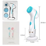 NNEOBA Sonic Nu Face Spin Brush Set - Galvanic Facial Spa