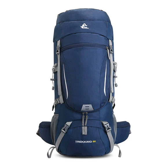NNEOBA Waterproof Hiking Backpack Camping Rucksack Blue