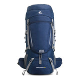 NNEOBA Waterproof Hiking Backpack Camping Rucksack Blue