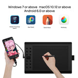 NNEOBA M106K Pro Graphics Tablet with Battery-Free Pen