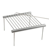 NNEOBA Mini Pocket BBQ Grill Silver