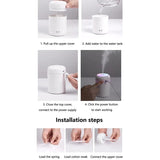 NNEOBA Electric Air Humidifier Aroma Oil Diffuser