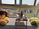 NNEOBA Foldable Laptop Stand & Breakfast Tray - Cozy Bedroom Desk