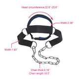 NNEOBA Head and Neck Training Harness - Adjustable Strap for Gym Fitness
